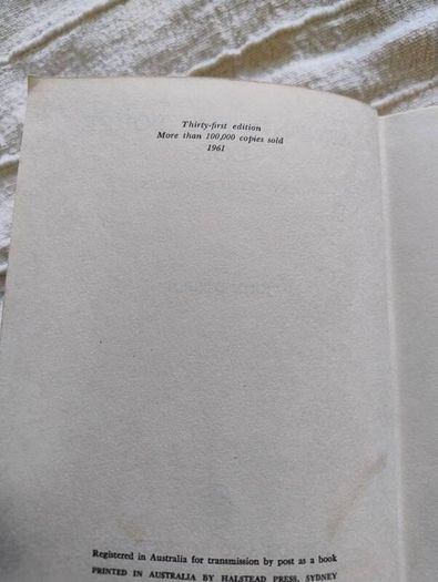 Around the Boree Log and other verses by John O Brien 1961 hardback with dustcover in good condition with some signs of wear on the dustcover see photos FREE STANDARD POSTAGE INCLUDED