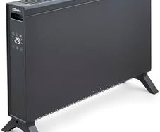 HeatLite Smart Convector Heater with Turbo Fan, 2kW Electric Portable Heater, Wi-Fi App Control, LED Display, 24-Hour Timer, Adjustable Thermostat (10C 35C), Silent & Safety Feature Black