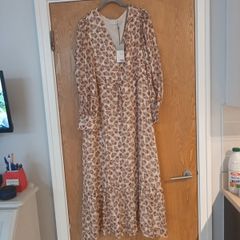 Primark Cream Dress.  S.14.  B.N.W.T