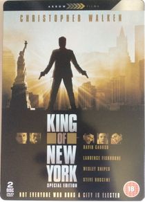 King Of New York [1990] Christopher Walken [Movie 2DVD STEELBOOK]