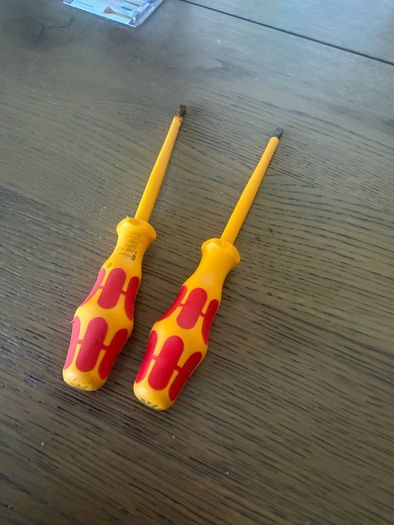 VDE flathead Screwdriver Wera