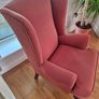 Queen Anne Wingback Armchair Image 2
