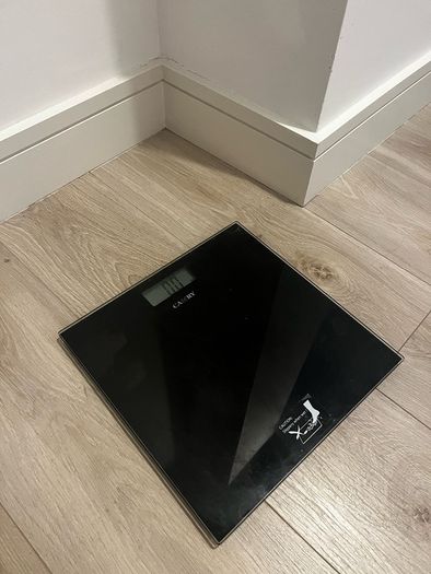 Camry Black Electronic Bathroom Scales