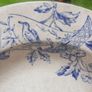 Antique Davenport Blue Transferware, Staffordshire, "Nile" Plate 10,2" Image 3