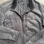 Firetrap Mens Quilted Jacket Charcoal Grey Size L Image 5