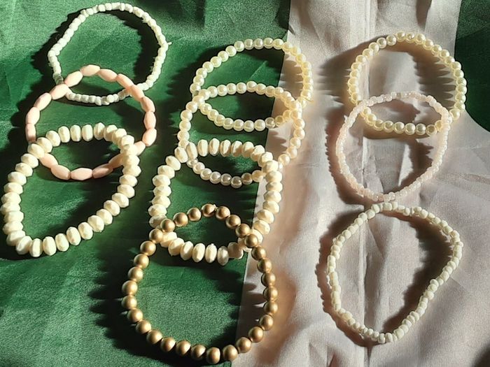 selection of costume jewellery, multiple