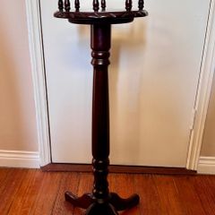 Solid Wood Pedestal Plant Stand / Fern Stand - 88cm