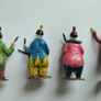 Vintage TIMPO TOYS Clown Band - Vintage Timpo Toys Hollowcast Metal Figures Image 2