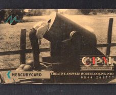 Great Britain Mercury 50p CPM Buster Keaton  (Mercury Pager) (GPT - Magnetic) Phone Card