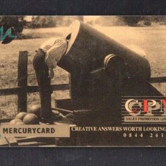 Great Britain Mercury 50p CPM Buster Keaton  (Mercury Pager) (GPT - Magnetic) Phone Card