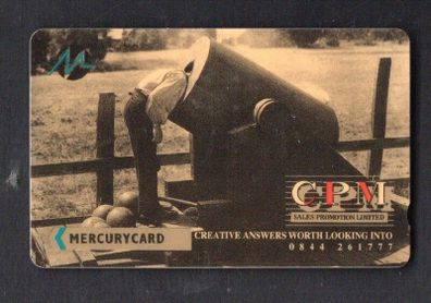 Great Britain Mercury 50p CPM Buster Keaton  (Mercury Pager) (GPT - Magnetic) Phone Card