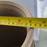 Vintage  Large Cornishware Bread Storage Crock Jar and led. 33 cm. tall and 23  cm. wide Image 6