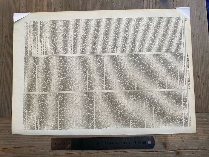 Original Newspaper Print Daniel O'Connell