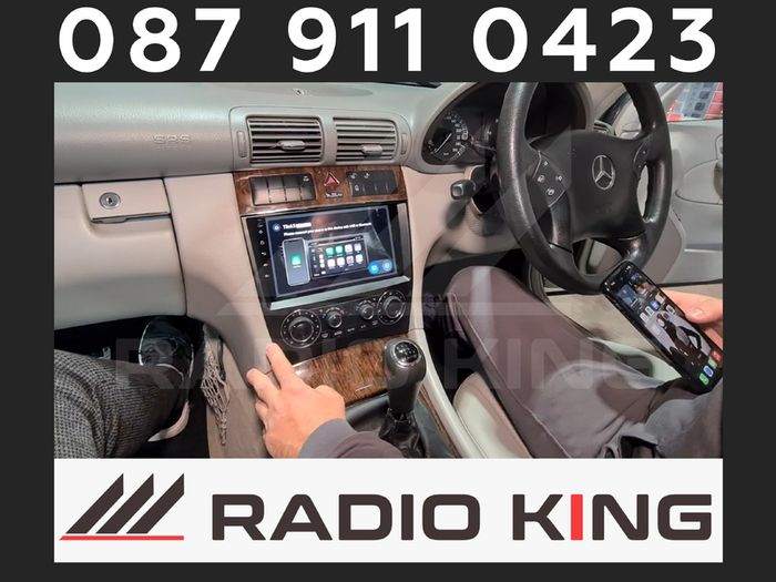 Premium Carplay Mercedes C200 Android Auto Radio