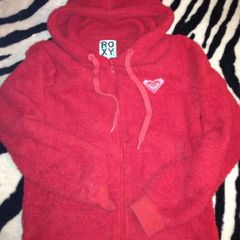 Red roxy zip up