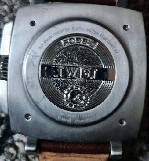 Fossil ME 1070 Men's watch Automatic Brown Leather
