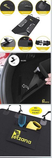 Dog Car Bundle, bootliner and headrest guard