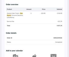 Cian Ducrot tickets
