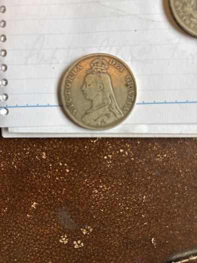 Silver coins Victorian