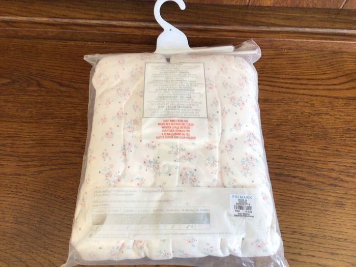 Brand New Pack of 3 baby girls Sleepsuits 18/24 months