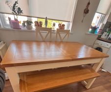 Dining  Table and bench
