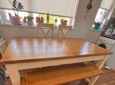 Dining  Table and bench
