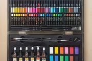 Art Paint Coloured Pencils Box Set