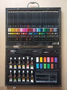 Art Paint Coloured Pencils Box Set