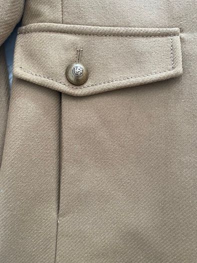 Zara Camel Manteco Wool-blend Coat - Size M -
