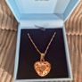 Brand New Newbridge Silverware Filigree Heart Necklace & Earrings Gift Set Image 2