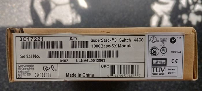 3com Ss3 Switch 4400 1000base