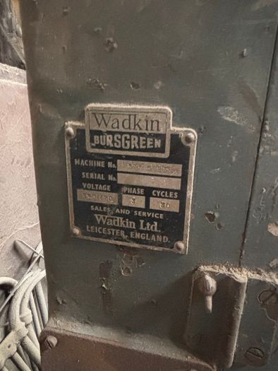 Band Saw - Wadkin Bursgreen