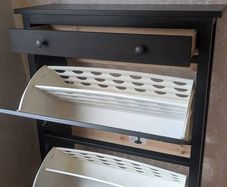 Ikea Hemnes shoe cabinet