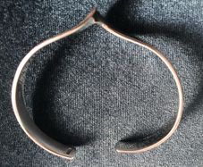 Sterling silver bangle