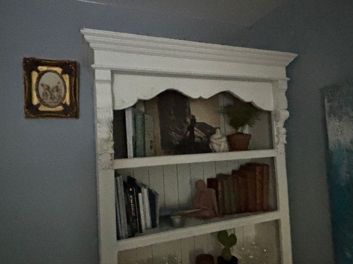 Solid Wood Display Cabinet / Large Bookcase