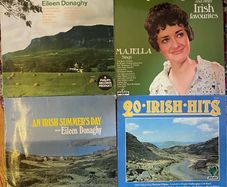 Irish country music compilation of Irish stars Majella, Eileen Donaghy vinyl records