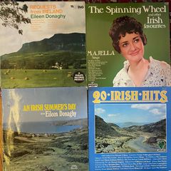 Irish country music compilation of Irish stars Majella, Eileen Donaghy vinyl records