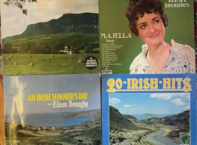 Irish country music compilation of Irish stars Majella, Eileen Donaghy vinyl records