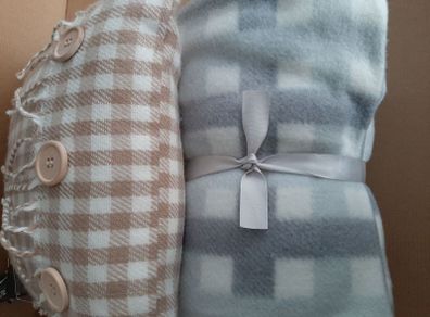 New cushion and new throw