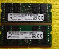 Micron Mta16atf2g64hz 16gb Ram SODIMM DDR4 3200 (x2)