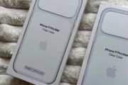 Apple Clear Case 17 pro max