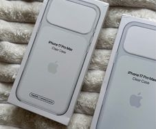Apple Clear Case 17 pro max