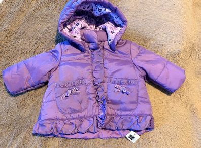newborn, baby girl jacket