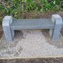 Granite Garden Bench Image 3