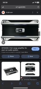 Subwoofer and ampifier