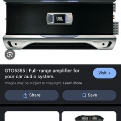 Subwoofer and ampifier
