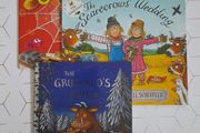 Julia Donaldson books: The gruffalo's child, Spinderella SOLD The scarecrows wedding SOLD