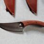 4 Small Kitchen Knives With Sheaths (new). Image 2