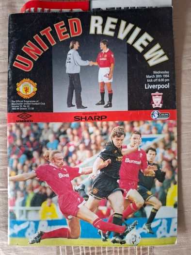 Selection of Match Programmes