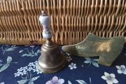 Small Brass Bell + Brass Boot